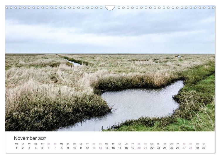 Produktbild: Hamburger Hallig - Der Weg ist das Ziel (Wandkalender 2027 DIN A3 quer), CALVENDO Monatskalender