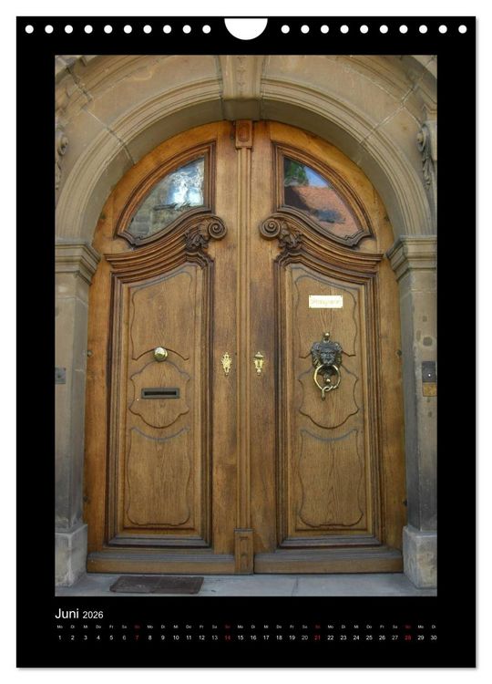 Produktbild: T&uuml;ren International (Wandkalender 2026 DIN A4 hoch), CALVENDO Monatskalender