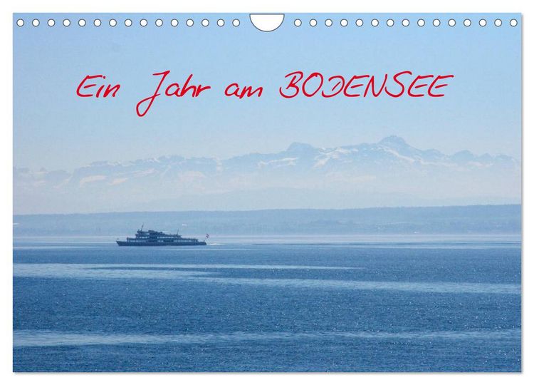 Produktbild: Ein Jahr am BODENSEE (Wandkalender 2026 DIN A4 quer), CALVENDO Monatskalender