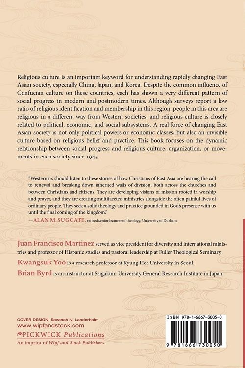 Produktbild: The Role of Religious Culture for Social Progress in East Asian Society