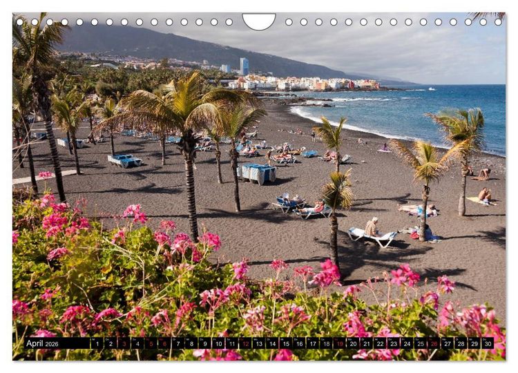 Produktbild: Kanarische Inseln - Teneriffa (Wandkalender 2026 DIN A4 quer), CALVENDO Monatskalender