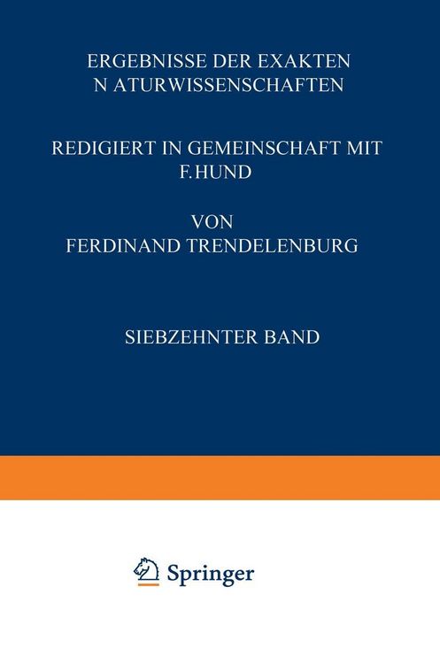 Produktbild: Ergebnisse der Exakten Naturwissenschaften