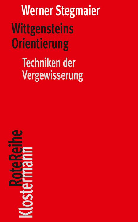 Produktbild: Wittgensteins Orientierung