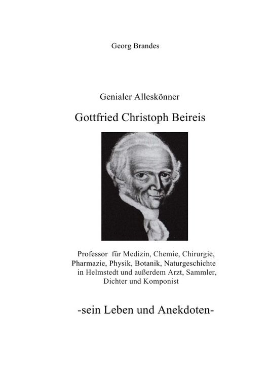 Produktbild: Gottfried Christoph Beireis