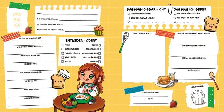 Produktbild: TocaToast Freundschaftsbuch