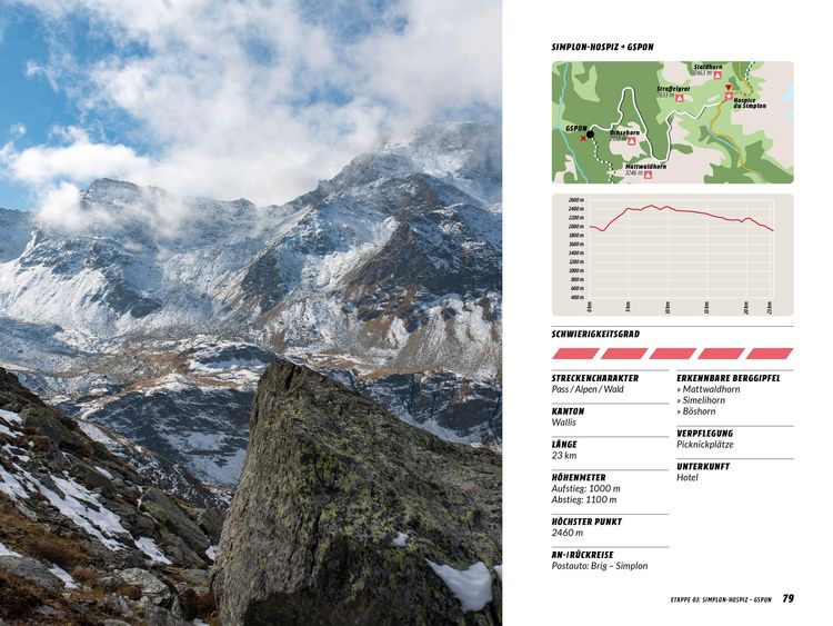 Produktbild: Trekking in den Schweizer Alpen