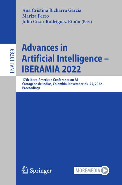 Produktbild: Advances in Artificial Intelligence &ndash; IBERAMIA 2022