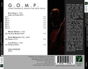 Produktbild: G.O.M.P.-Four Cinematic Voices for Solo Cello