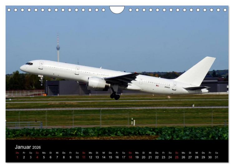 Produktbild: Milit&auml;r - Flugzeuge (Wandkalender 2026 DIN A4 quer), CALVENDO Monatskalender
