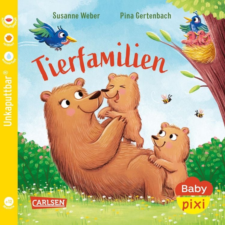 Produktbild: Baby Pixi (unkaputtbar) 128: Tierfamilien