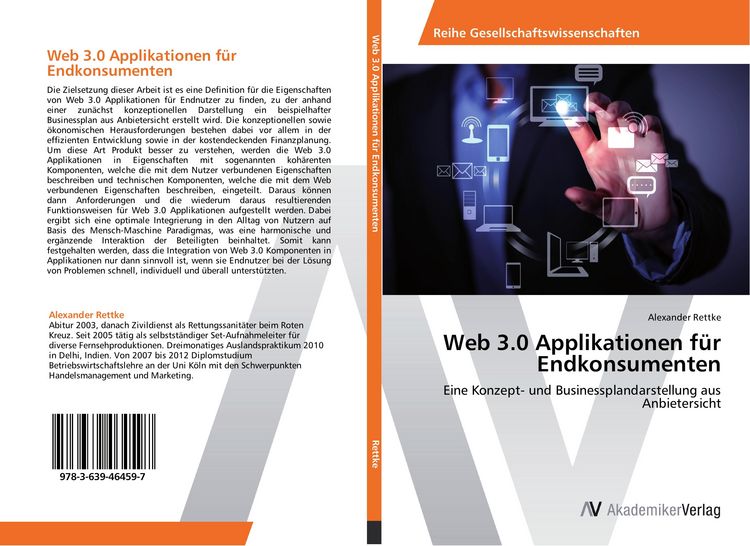 Produktbild: Web 3.0 Applikationen f&uuml;r Endkonsumenten
