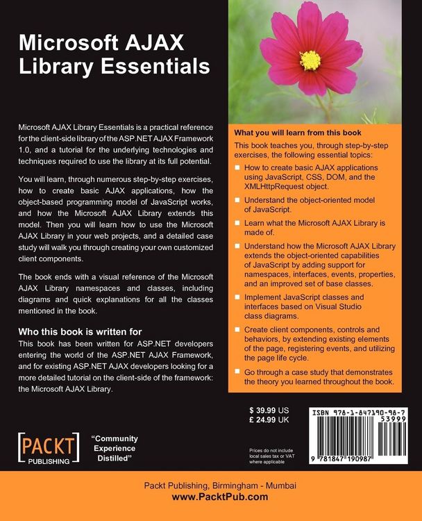 Produktbild: Microsoft Ajax Library Essentials