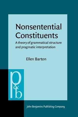 Produktbild: Nonsentential Constituents
