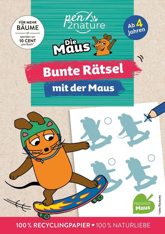 Produktbild: Bunte R&auml;tsel mit der Maus