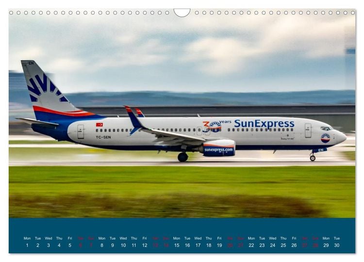 Produktbild: Panning Aviation Photography (Wall Calendar 2026 DIN A3 landscape), CALVENDO 12 Month Wall Calendar