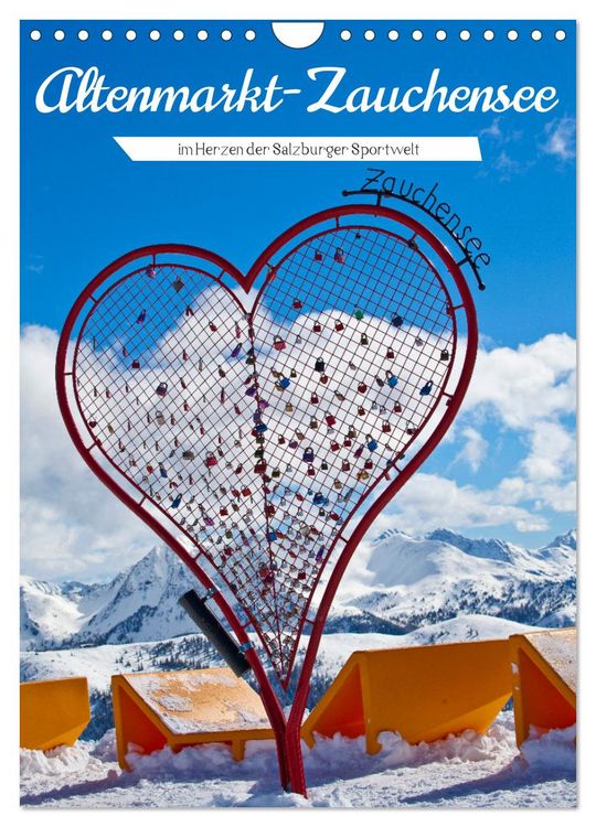 Produktbild: Altenmarkt-Zauchensee (Wandkalender 2026 DIN A4 hoch), CALVENDO Monatskalender