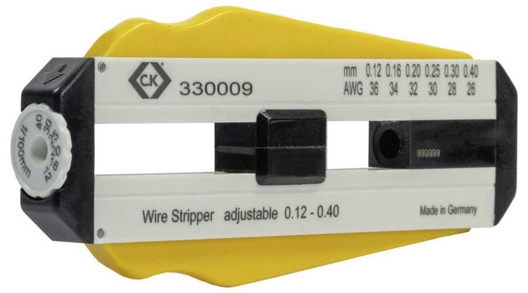 Produktbild: C.K 330009 Drahtabisolierer Geeignet f&uuml;r PVC-Dr&auml;hte, PTFE-Dr&auml;hte