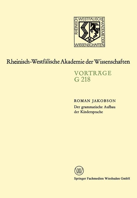 Produktbild: Der grammatische Aufbau der Kindersprache