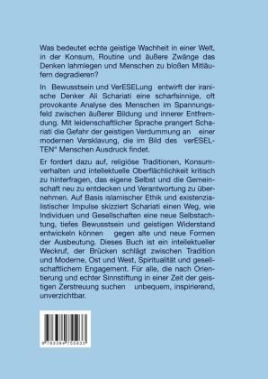 Produktbild: Bewusstsein und verESELung