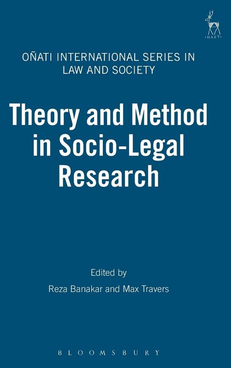 Produktbild: Theory and Method in Socio-Legal Research