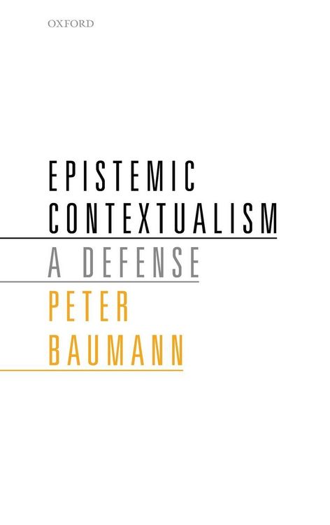 Produktbild: Epistemic Contextualism