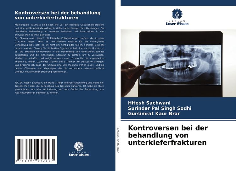 Produktbild: Kontroversen bei der behandlung von unterkieferfrakturen