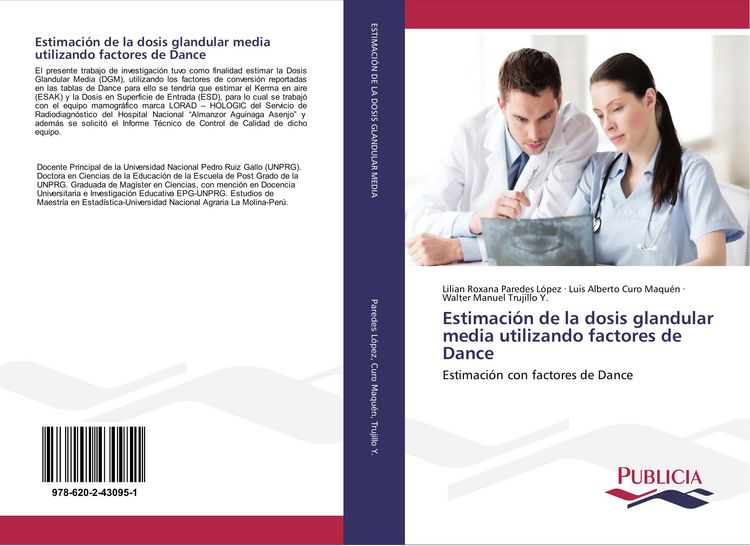Produktbild: Estimaci&oacute;n de la dosis glandular media utilizando factores de Dance
