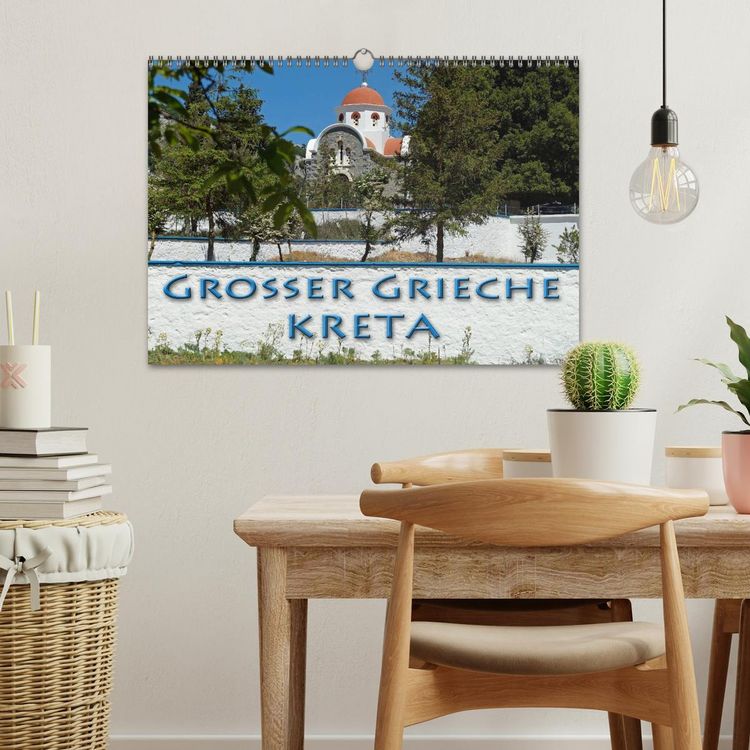 Produktbild: Gro&szlig;er Grieche Kreta (Wandkalender 2026 DIN A3 quer), CALVENDO Monatskalender