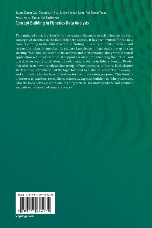 Produktbild: Concept Building in Fisheries Data Analysis