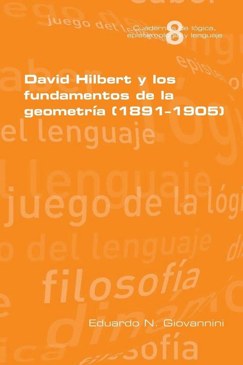 Produktbild: David Hilbert y los fundamentos de la geometria (1891-1905)