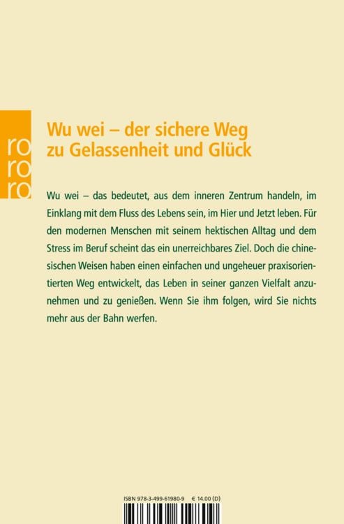 Produktbild: Wu wei: Die Lebenskunst des Tao