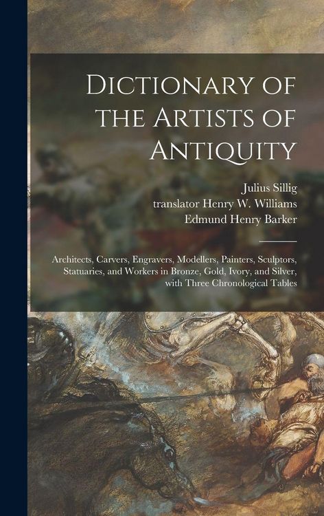 Produktbild: Dictionary of the Artists of Antiquity