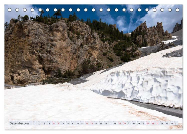 Produktbild: Hautes Alpes de Provence (Tischkalender 2026 DIN A5 quer), CALVENDO Monatskalender