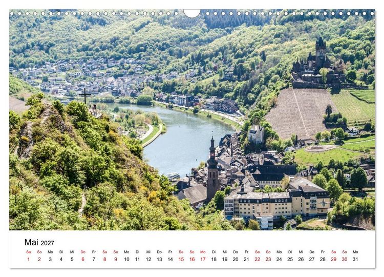 Produktbild: Reiseziele: Zwischen Nordsee und Alpen (Wandkalender 2027 DIN A3 quer), CALVENDO Monatskalender