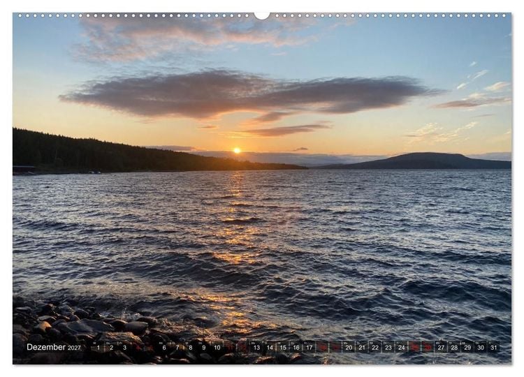 Produktbild: Wandern in Schweden - Einladung in die Natur (Wandkalender 2027 DIN A2 quer), CALVENDO Monatskalender