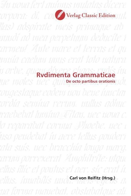 Produktbild: Rvdimenta Grammaticae