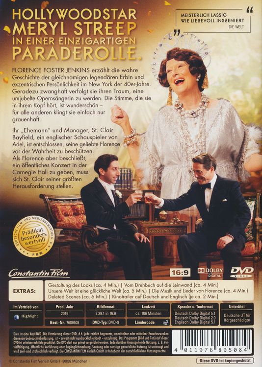 Produktbild: Florence Foster Jenkins