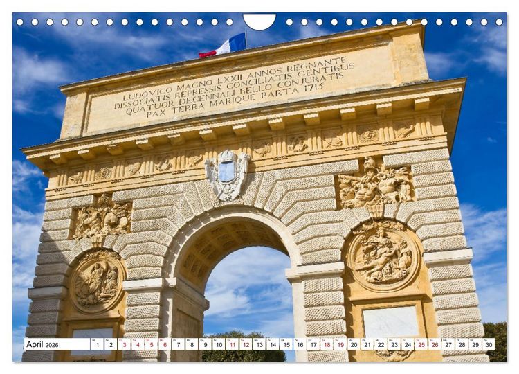 Produktbild: S&uuml;dwestfrankreich - St&auml;dte, Landschaften und Meer (Wandkalender 2026 DIN A4 quer), CALVENDO Monatskalender