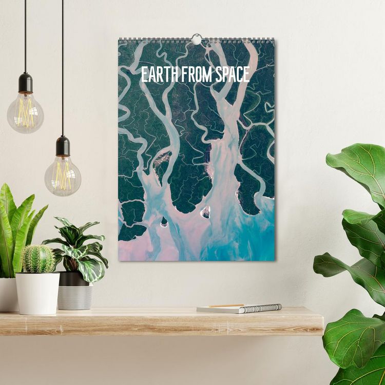 Produktbild: Earth from Space (Wall Calendar 2026 DIN A3 portrait), CALVENDO 12 Month Wall Calendar