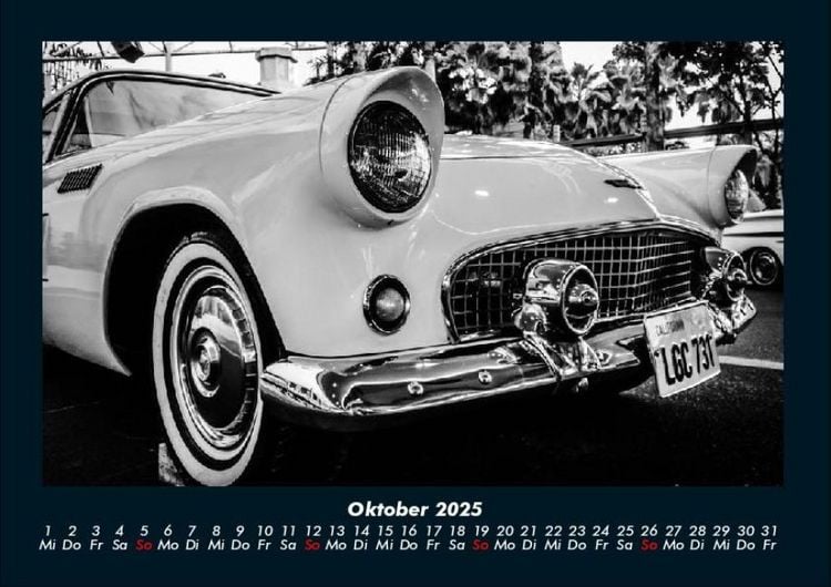 Produktbild: Welt der Oldtimer 2025 Fotokalender DIN A4