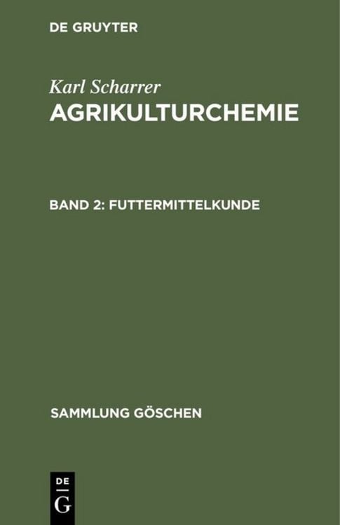 Produktbild: Futtermittelkunde