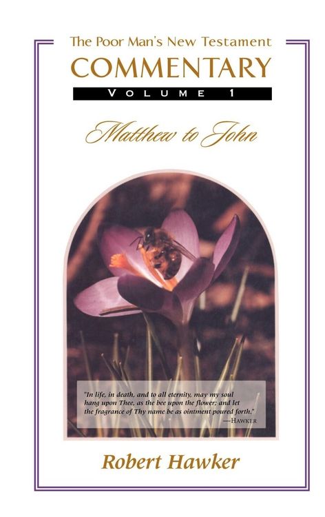 Produktbild: New Testament Commentary Volume One