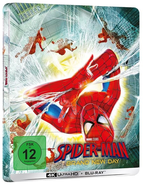 Produktbild: Spider-Man: Brand New Day - Steelbook A (4K-UHD+Blu-ray)