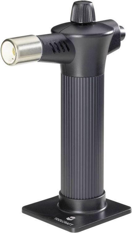 Produktbild: TOOLCRAFT MT-6804 Gasbrenner 1300&deg;C 60 min inkl. Piezoz&uuml;nder 1St.