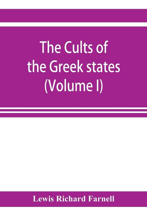 Produktbild: The Cults of the Greek states (Volume I)