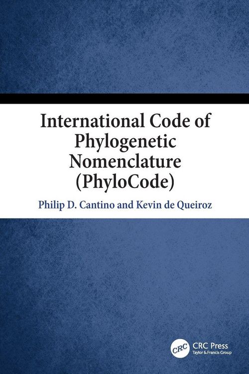Produktbild: International Code of Phylogenetic Nomenclature (PhyloCode)