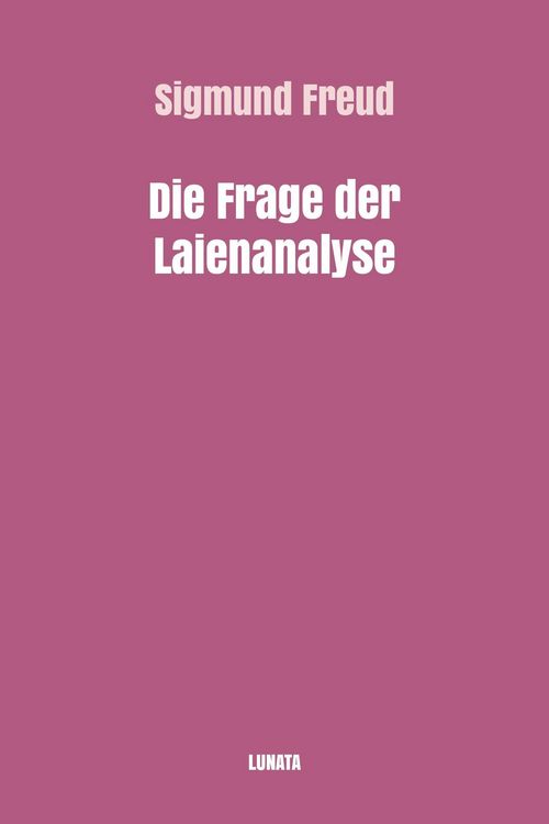 Produktbild: Die Frage der Laienanalyse