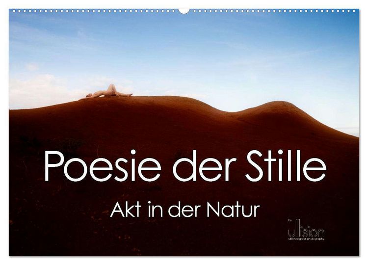Produktbild: Poesie der Stille &ndash; Akt in der Natur (Wandkalender 2026 DIN A2 quer), CALVENDO Monatskalender