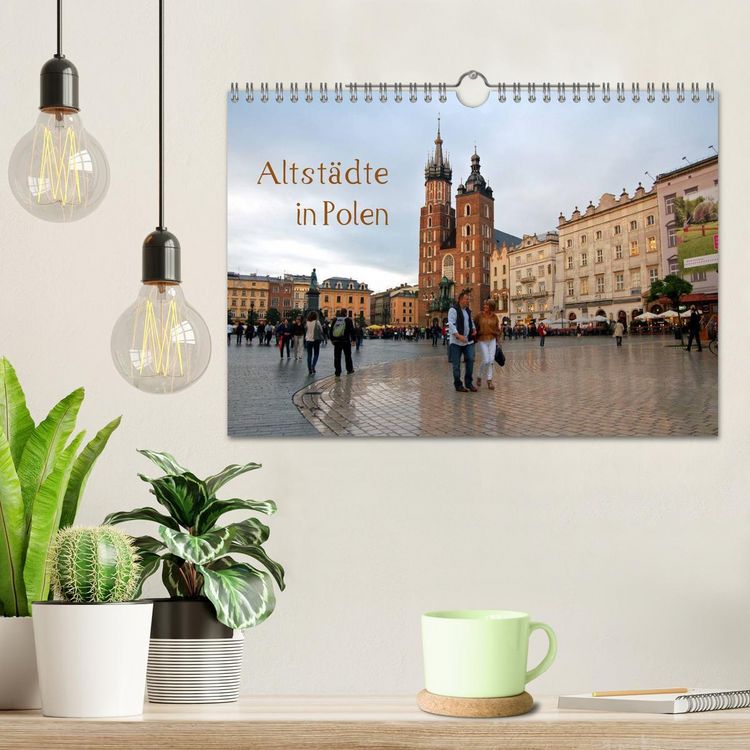 Produktbild: Altst&auml;dte in Polen (Wandkalender 2026 DIN A4 quer), CALVENDO Monatskalender