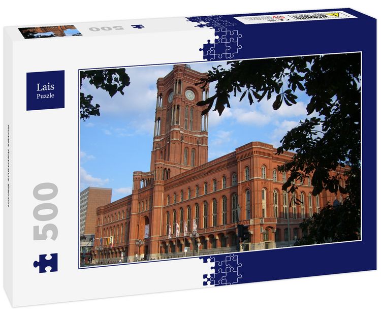 Produktbild: Lais Puzzle Rotes Rathaus Berlin 500 Teile